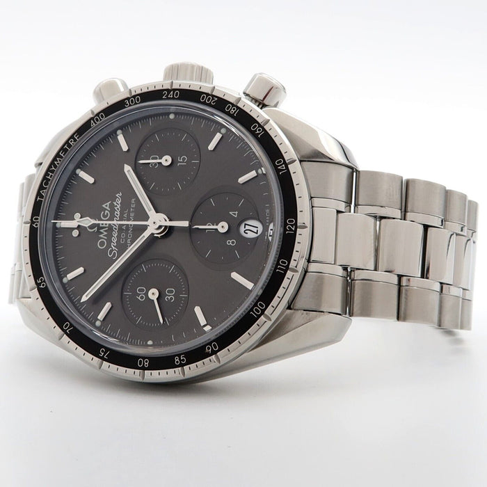 Omega Speedmaster Grey Dial Chronograph 38MM Steel Automatic 324.30.38.50.06.001