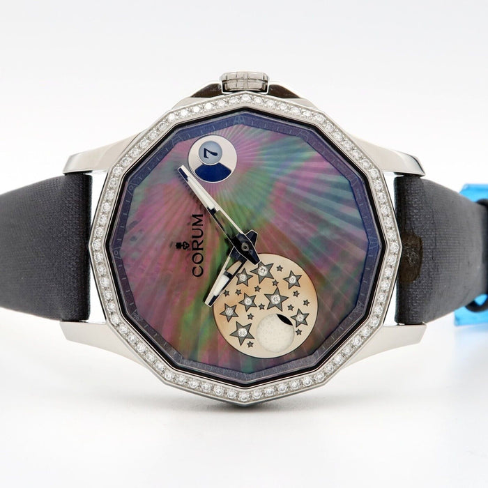 Corum Admirals Cup Legend Mystery Moon Ladies Mother of Pearl 384.101.47/F149
