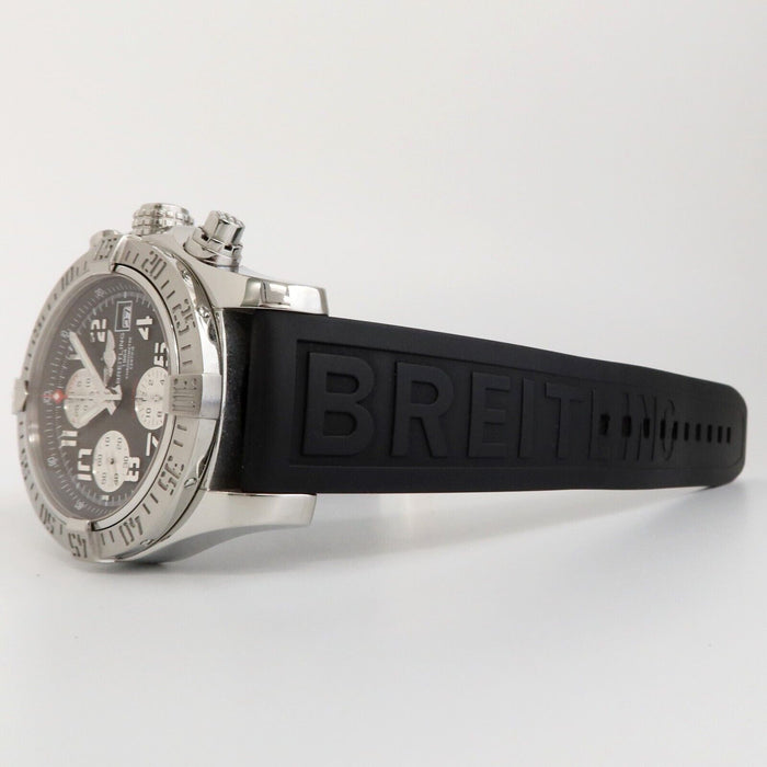 Breitling Avenger II Grey Dial Stainless Steel Chronograph 43MM Automatic A13381