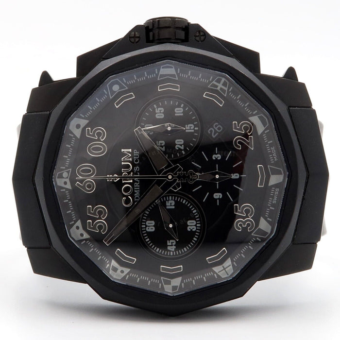 Corum Black Hull Admirals Cup Chronograph 48MM PVD Titanium 753.934.95-0371-AN92