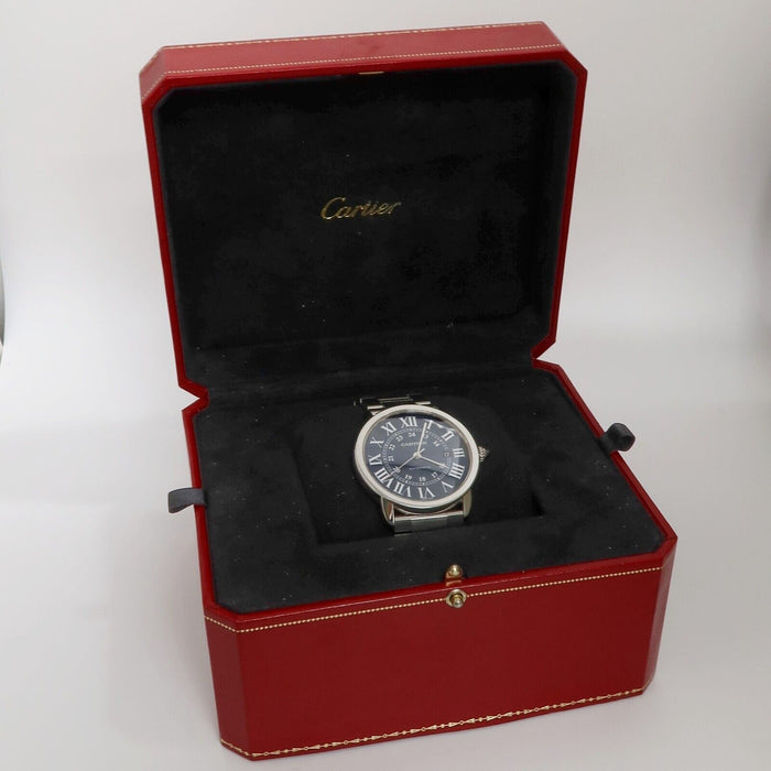 Cartier Ronde Solo de Cartier Blue Dial Automatic 42MM Stainless Steel WSRN0023