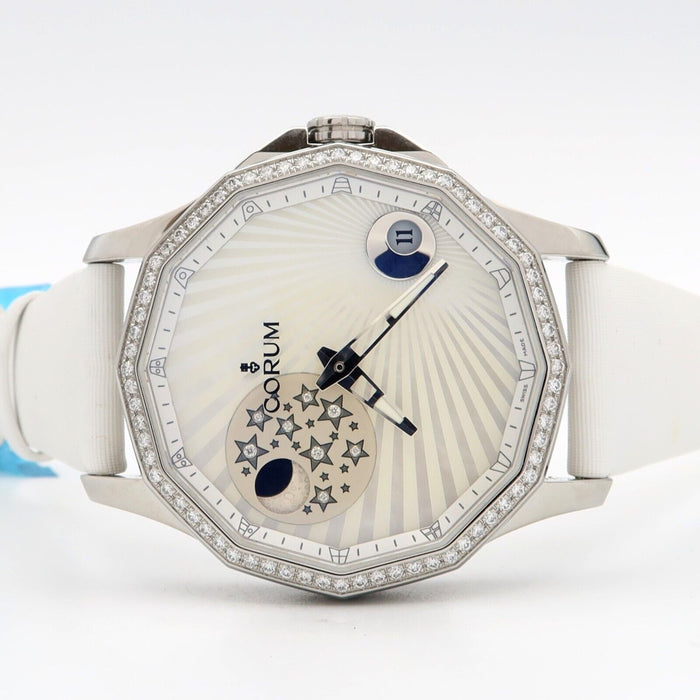 Corum Admiral's Cup Legend Mystery Moon Ladies Mother of Pearl 384.101.47/0F49