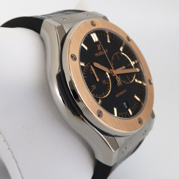 Hublot Classic Fusion Chronograph 18K Rose Gold & Steel 45MM 521.NO.1181.LR