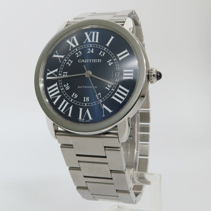 Cartier Ronde Solo de Cartier Blue Dial Automatic 42MM Stainless Steel WSRN0023