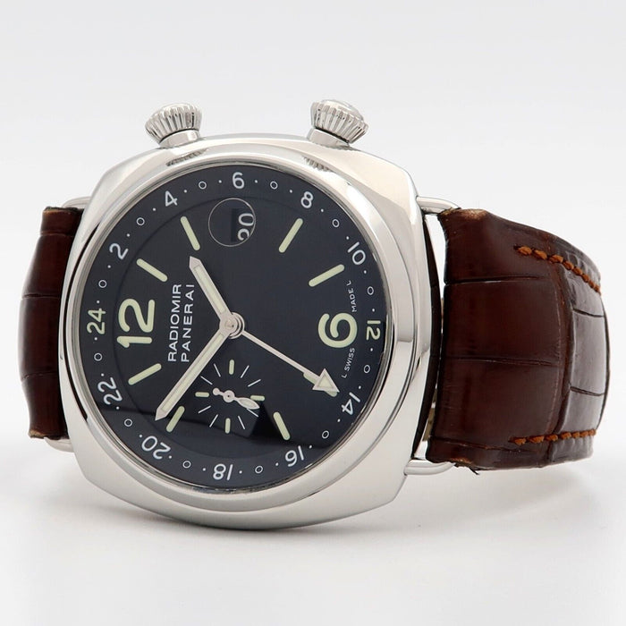Panerai Radiomir GMT Stainless Steel Black Dial 42MM Automatic PAM00184