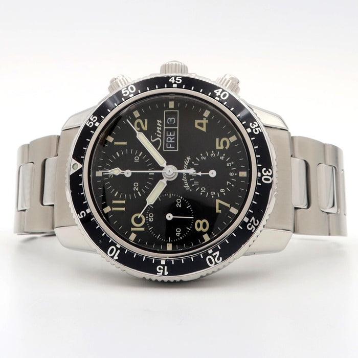Sinn 103 Chronograph Black Dial Day/Date 41MM Stainless Steel Automatic