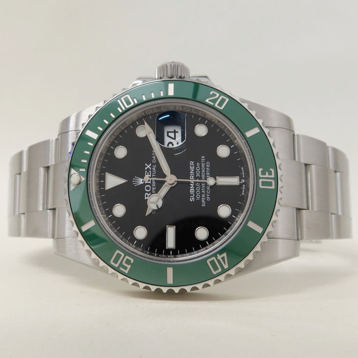 Rolex Submariner Date 41mm "Starbucks" Green Bezel Automatic Steel 41MM 126610LV