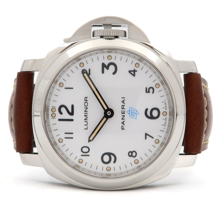 Panerai Luminor Base Logo White Dial Stainless Steel Manual Wind 44MM PAM00630