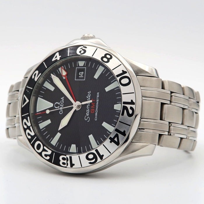 Omega Seamaster GMT 50th Anniversary Black Dial 41MM Automatic Steel 2534.50