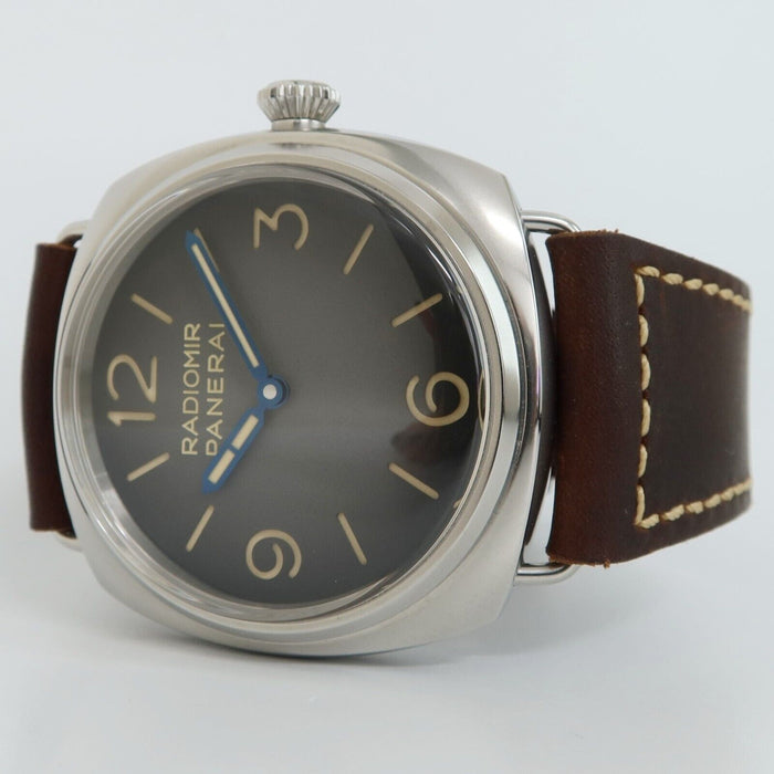 Panerai Radiomir Tre Giorni Stainless Steel 45MM Grey Dial Manual Wind PAM01334