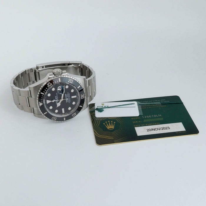 Rolex Submariner Date Black Dial 41MM Stainless Steel Automatic 126610LN