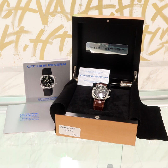 Panerai Radiomir GMT Stainless Steel Black Dial 42MM Automatic PAM00184