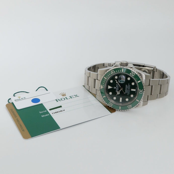 Rolex Submariner Date "Hulk" Green Dial Stainless Steel Oyster 40MM 116610LV