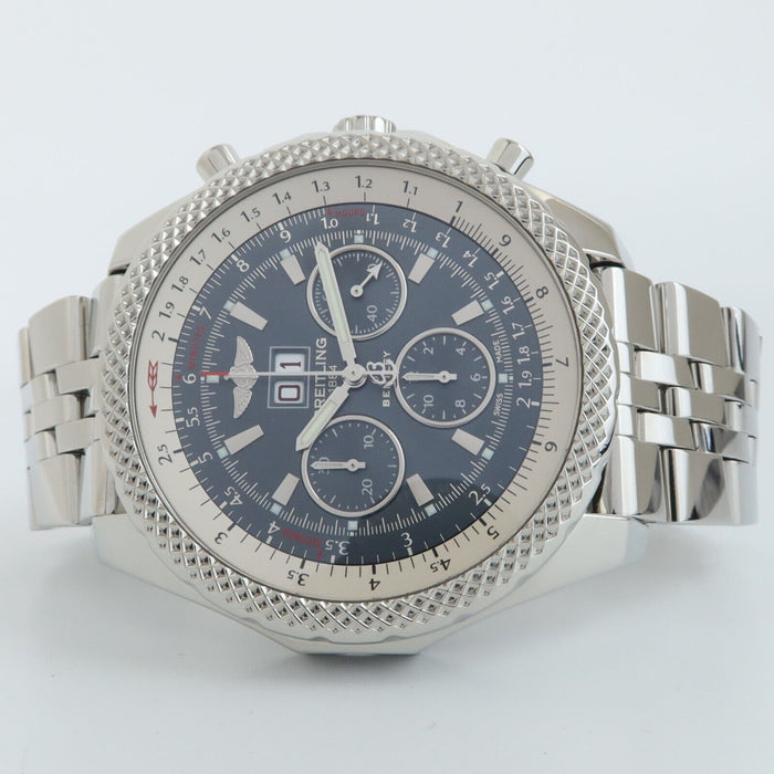 Breitling Bentley Motors 6.75 Chronograph Grey Dial 49MM Steel Automatic A44364