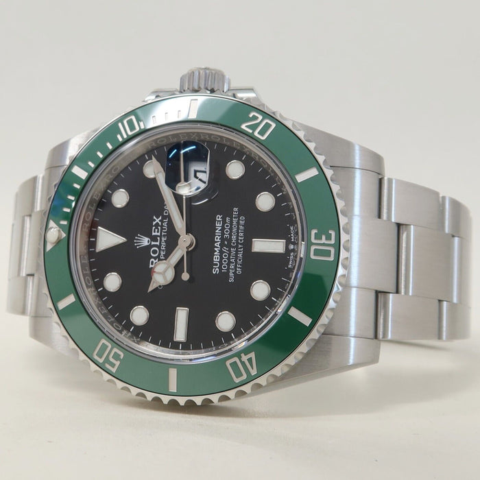 Rolex Submariner Date 41mm "Starbucks" Green Bezel Automatic Steel 41MM 126610LV