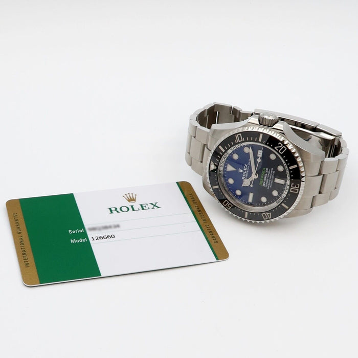 Rolex Sea-Dweller Deepsea James Cameron 44MM Blue Dial Stainless Steel 126660