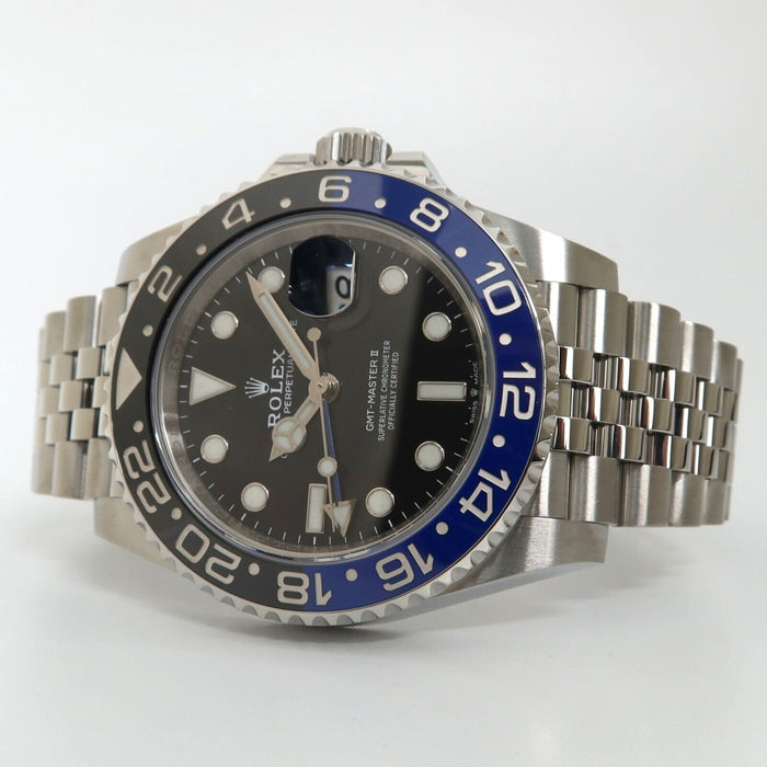 Rolex GMT-Master II Blue/Black "Batgirl" Jubilee Bracelet Steel 40MM 126710BLNR