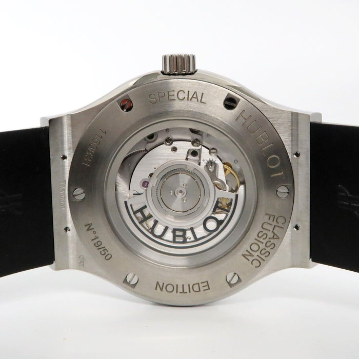 Hublot Classic Fusion Qatar Edition Titanium Burgundy Dial 511.NX.7370.LR.QTR15