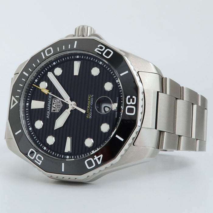 TAG Heuer Aquaracer 300M Black Dial Automatic 43MM Stainless Steel WBP201A-0