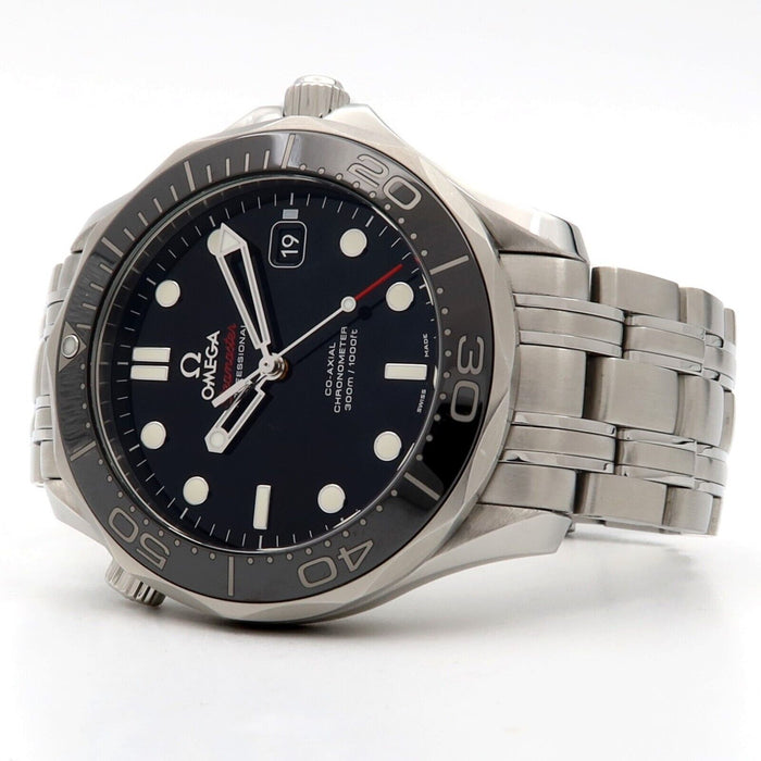 Omega Seamaster Diver Black Dial Co-Axial Automatic Steel 212.30.41.20.01.003