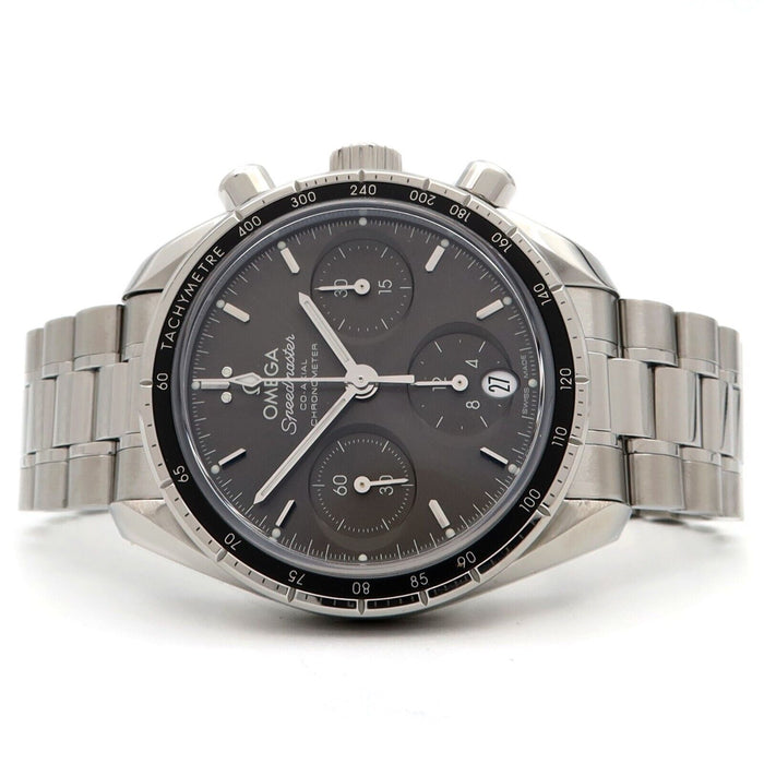 Omega Speedmaster Grey Dial Chronograph 38MM Steel Automatic 324.30.38.50.06.001