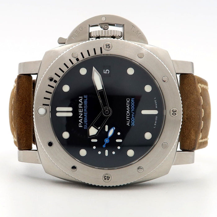 Panerai Luminor Submersible Black Dial 42MM Automatic Stainless Steel PAM00973