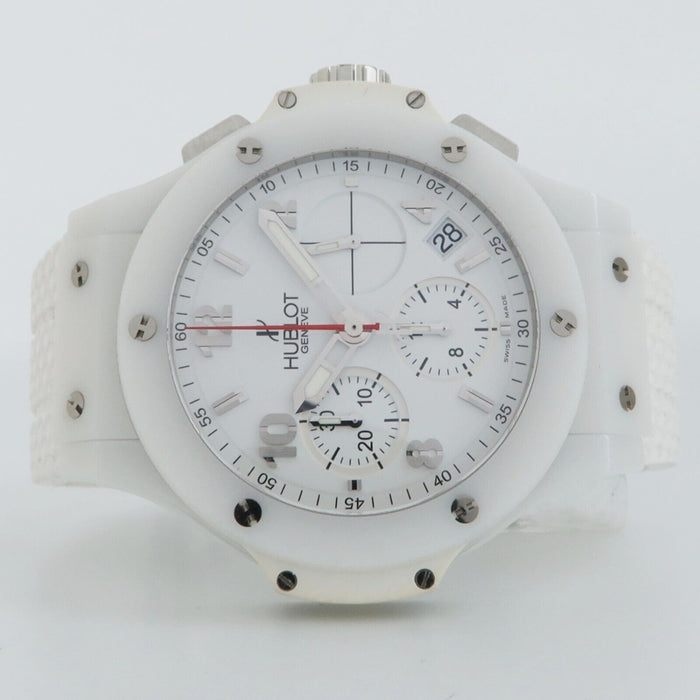 Hublot Big Bang Aspen White Ceramic/Titanium 41MM Chronograph 342.CH.230.RW