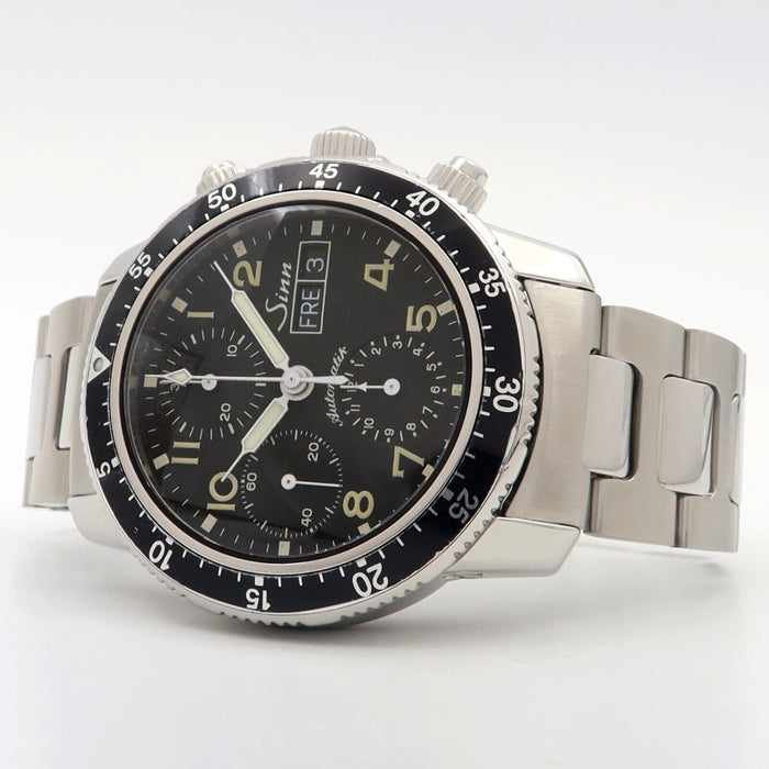 Sinn 103 Chronograph Black Dial Day/Date 41MM Stainless Steel Automatic