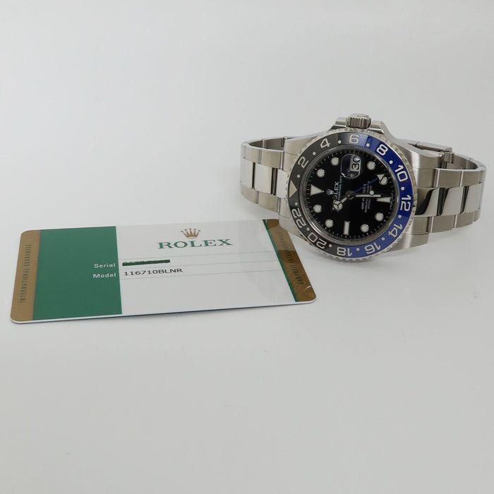 Rolex GMT-Master II "Batman" Blue/Black Automatic 40MM Oyster 116710BLNR