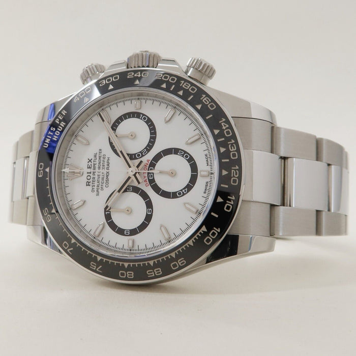 Rolex Daytona White Dial Panda Chronograph 40MM Automatic Steel 126500LN