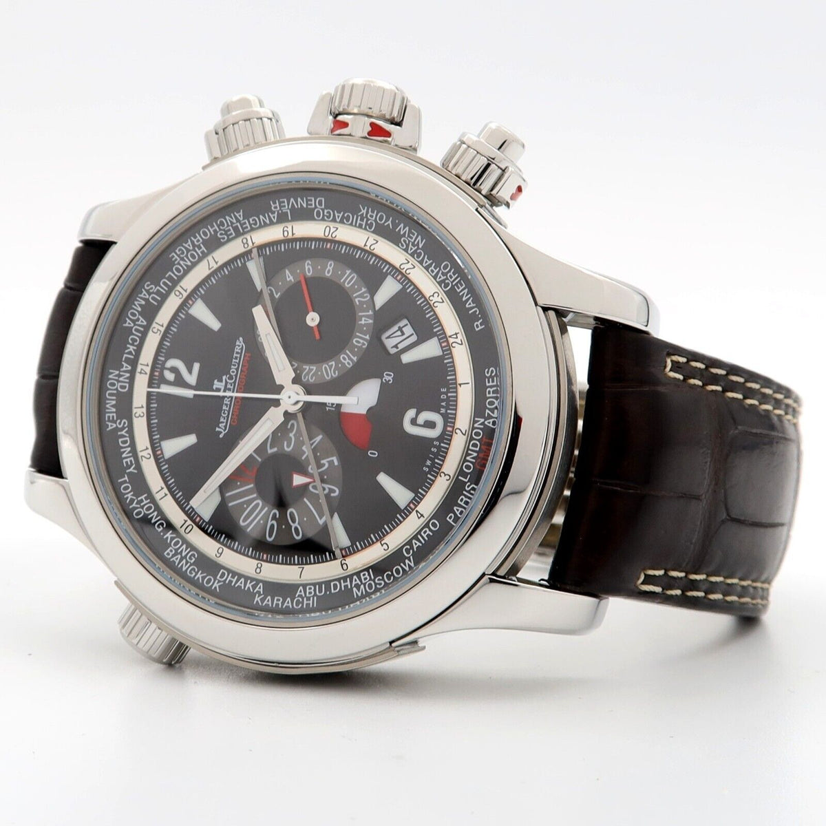 Jaeger-LeCoultre Master Compressor Extreme World Chronograph Black Dia