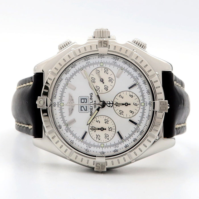 Breitling Chronomat Crosswind Special White Dial Automatic 44MM Steel A44355