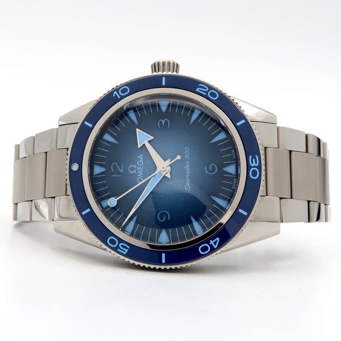 Omega Seamaster 300 Co-axial Summer Blue Dial 41MM Automatic 234.30.41.21.03.002