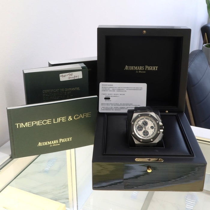 Audemars Piguet Royal Oak Offshore Chronograph White Dial 26400SO.OO.A002CA.01