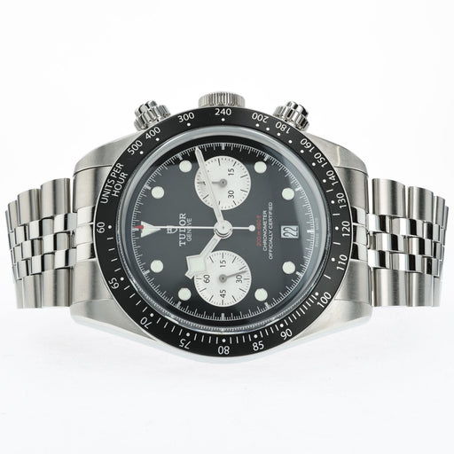 Tudor Black Bay Chronograph White Dial Reverse Panda Stainless Steel 79360N
