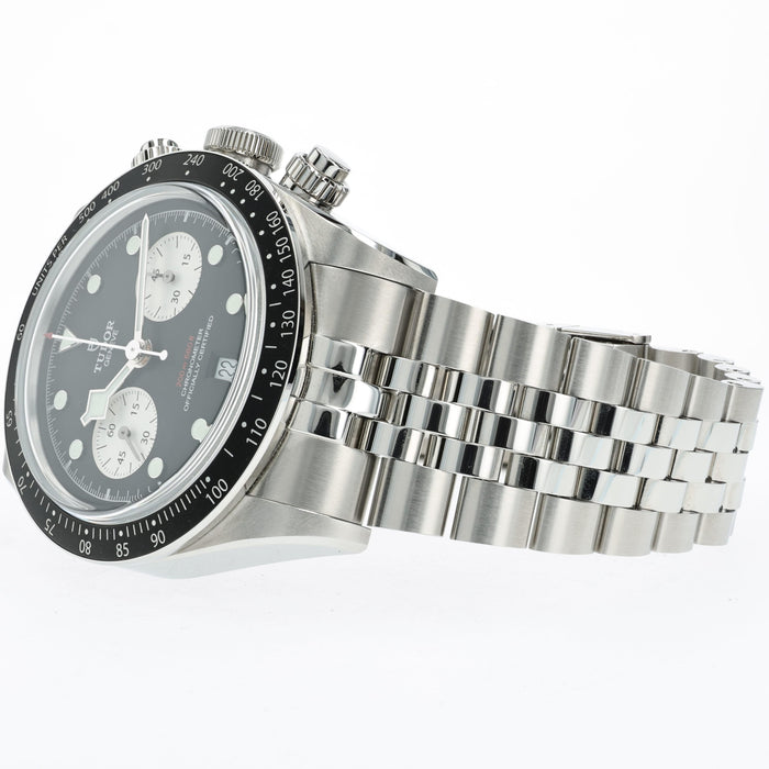 Tudor Black Bay Chronograph White Dial Reverse Panda Stainless Steel 79360N