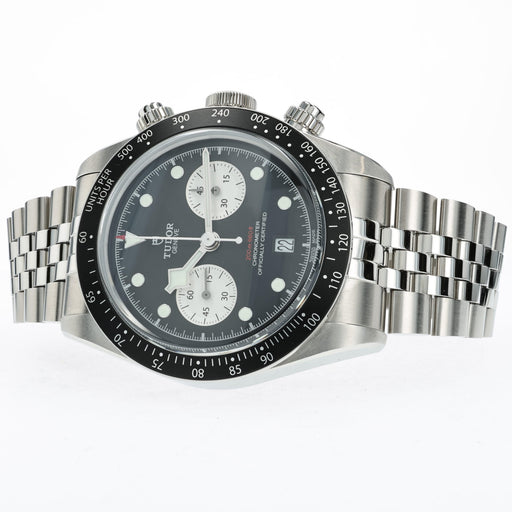 Tudor Black Bay Chronograph White Dial Reverse Panda Stainless Steel 79360N