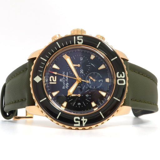 Blancpain Fifty Fathoms Flyback Chronograph Solid 18kt Rose Gold 5085F-3630-52A