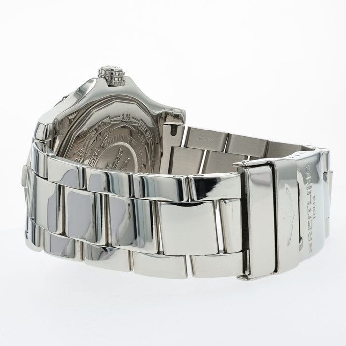 Breitling Avenger II GMT Black Dial Stainless Steel 43mm A32390