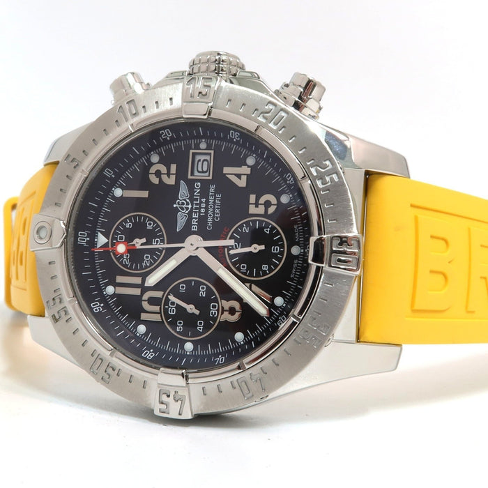 Breitling Avenger Skyland 45mm Chronograph Automatic Black Dial Steel A13380