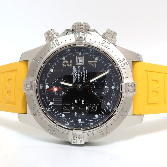 Breitling Avenger Skyland 45mm Chronograph Automatic Black Dial Steel A13380