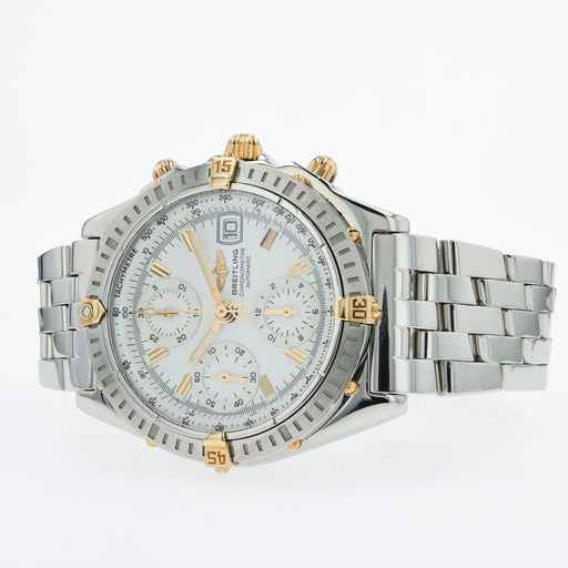 Breitling Chronomat Chronograph 18kt Yellow Gold & Stainless Steel B13352
