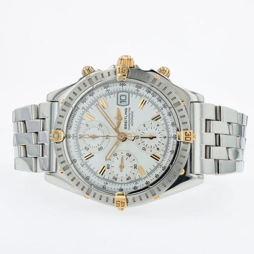 Breitling Chronomat Chronograph 18kt Yellow Gold & Stainless Steel B13352