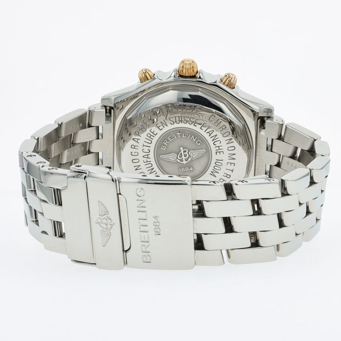 Breitling Chronomat Chronograph 18kt Yellow Gold & Stainless Steel B13352