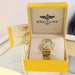 Breitling Chronomat White Dial 40MM Chronograph Solid 18kt Yellow Gold K13050.1