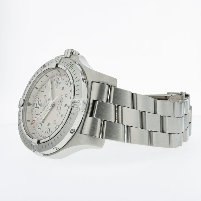 Breitling Colt Chronomat Silver Dial Quartz 41mm A74380