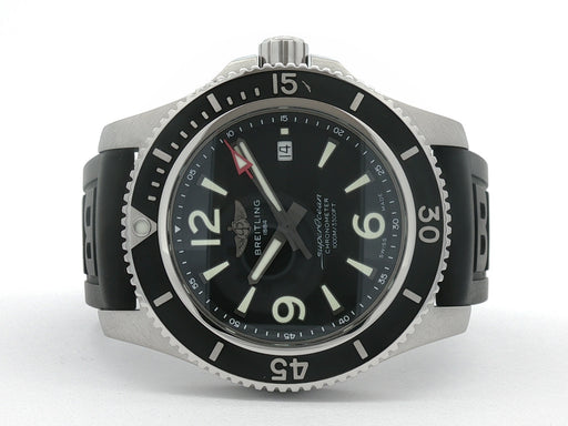 Breitling Superocean 44 Black Dial Stainless Steel Automatic Date A17367