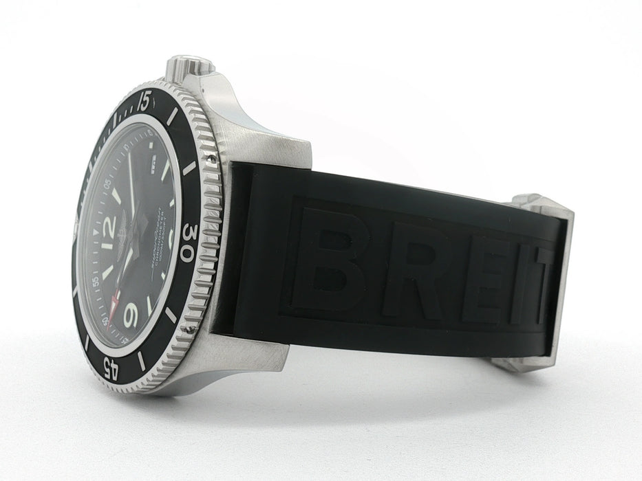 Breitling Superocean 44 Black Dial Stainless Steel Automatic Date A17367