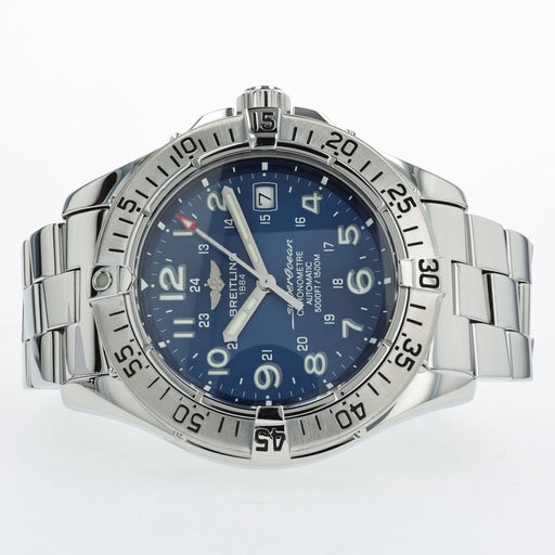 Breitling Superocean Blue Dial Automatic Stainless Steel 42MM A17360