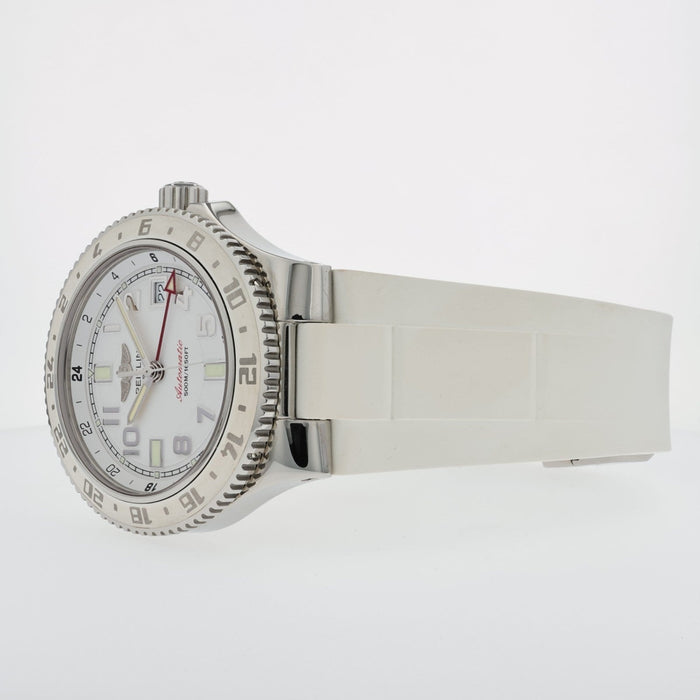Breitling Superocean GMT White Dial 41MM Stainless Steel Automatic A32380